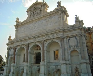Rome - Fontana Acqua Paola