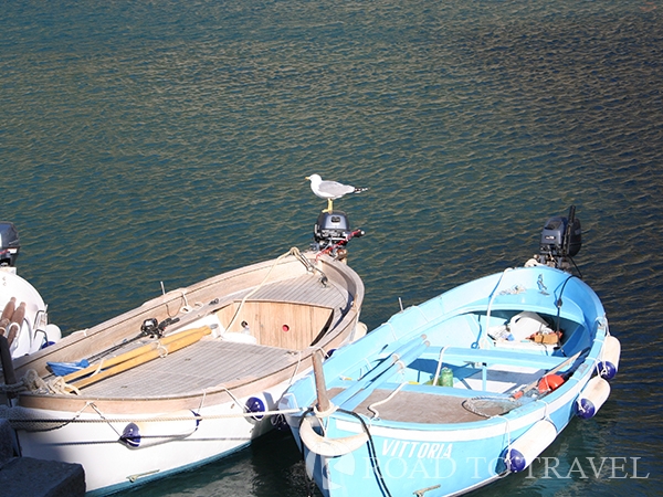 Vernazza - fisherman boats Fisherman boats in Vernazza harbour.