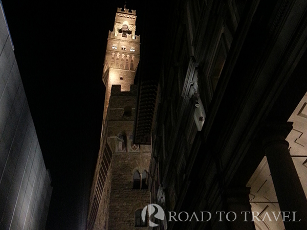 Tower of Palazzo Vecchio With the Height of 94m the Tower of Palazzo Vecchio or Torre di Arnolfo overlooks the city of Florence.