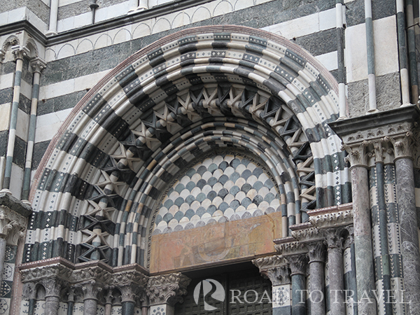 Genoa Palace Doria Tursi Detail of Palazzo Dori Tursi in Genoa.