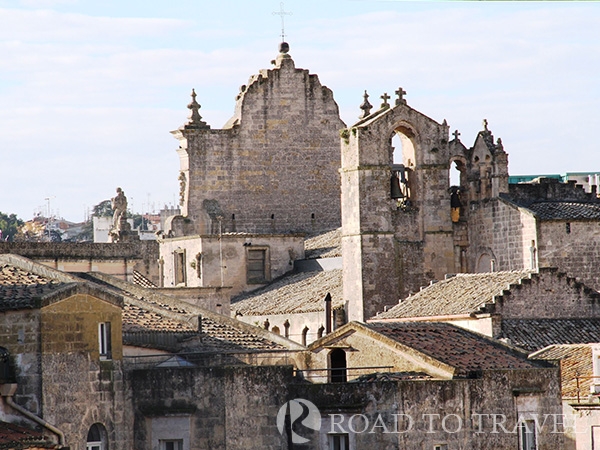 Sassi in Matera From the Vatican grounds you get a wonderful close up view of the iconic Dome of St. Peter's Basilica.