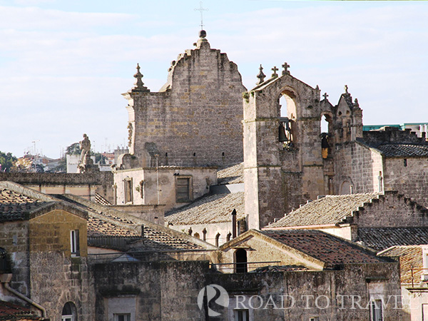 Sassi in Matera From the Vatican grounds you get a wonderful close up view of the iconic Dome of St. Peter's Basilica.