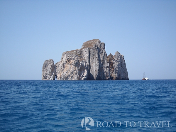 Pan di Zucchero - Masua View of the famous Pan di zucchero rocks in Masua.