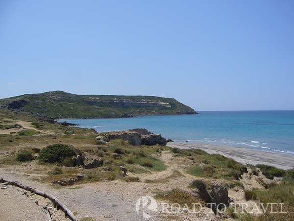 Sinis Peninsula - Sardinia View of the Sinis Peninsula on the West Coast of Sardinia.