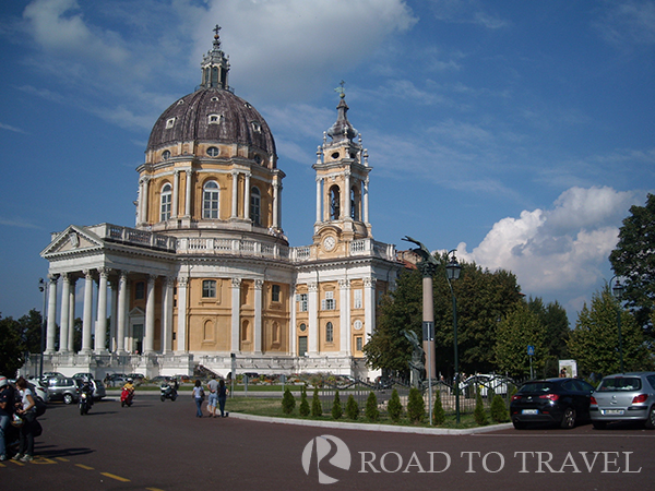 Basilica Superga - Turin The Basilica of Superga, also known as the Royal Basilica, is located on the hill east of Turin.<br/> It was built by King Vittorio Amedeo II as a thanksgiving to the Virgin Mary, after defeating the French who were besieging <br/>Turin in 1706. The basilica, overlooks the city of Turin, from there you can enjoy one of the most beautiful<br/> views of the Piedmont.