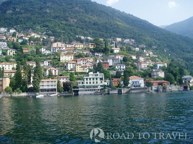 Tremezzo A beautiful view of Tremezzo from the ferry.