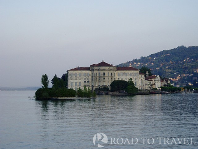 Isola Bella on Maggiore Lake Isola Bella is famous for its Palace and for a beautiful garden.